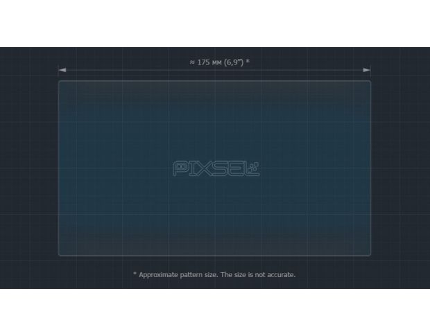 Защитное стекло Pixsel на монитор HYUNDAI i30 - 7.9“ 2017 - 2019 (гибридное мат)