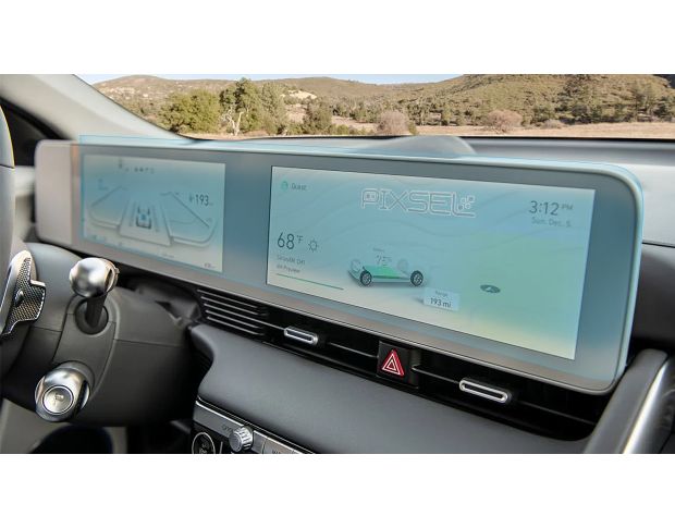 Захисне скло Pixsel на монітор HYUNDAI IONIQ 5 - 28.2“ 2021 - 2024 (гібридне мат)