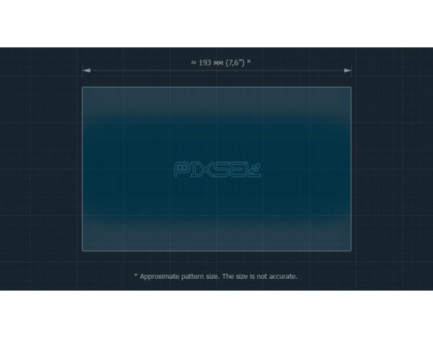 Захисне скло Pixsel на монітор HYUNDAI KONA - 8.9“ 2021 - 2023 (гібридне мат)