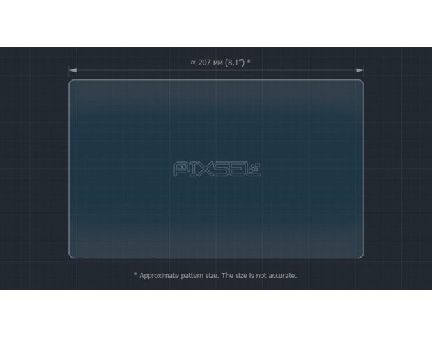 Захисне скло Pixsel на монітор HYUNDAI KONA ELECTRIC - 9.5“ 2017 - 2020 (гібридне мат)