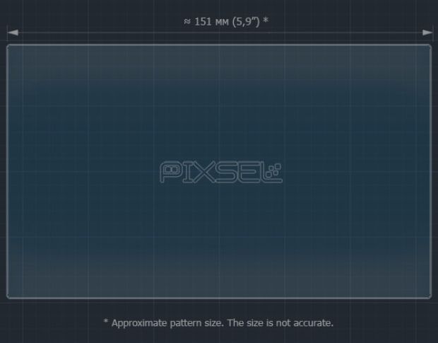 Защитное стекло Pixsel на монитор HYUNDAI SANTA FE - 6.9“ 2018 - 2019 (гибридное глянец)