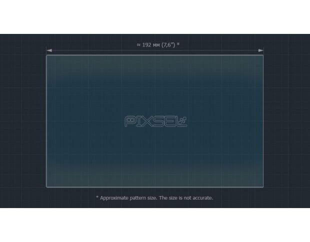 Захисне скло Pixsel на монітор HYUNDAI STARIA - 8.9“ 2021 - (гібридне мат)