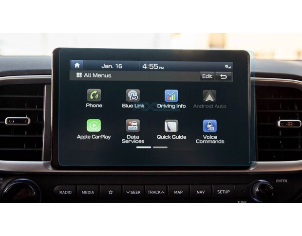 Захисне скло Pixsel на монітор HYUNDAI VENUE - 9.6“ 2020 - 2022 (гібридне мат)