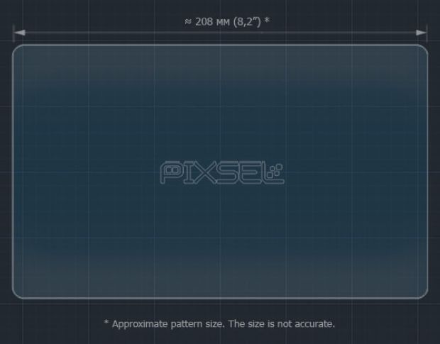 Защитное стекло Pixsel на монитор HYUNDAI VENUE - 9.6“ 2023 - (гибридное мат)