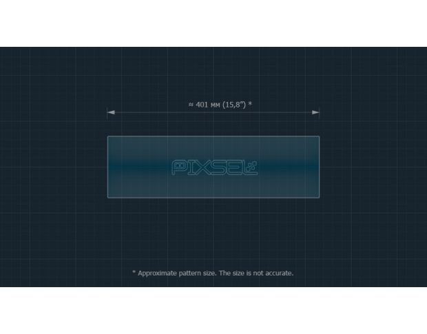 Захисне скло Pixsel на монітор IM LS6 - 16.5“ 2023 - (гібридне глянець)