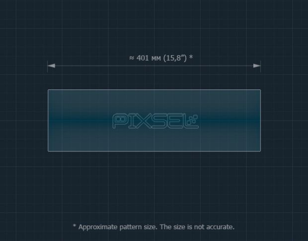 Захисне скло Pixsel на монітор IM LS6 - 16.5“ 2023 - (гібридне глянець)