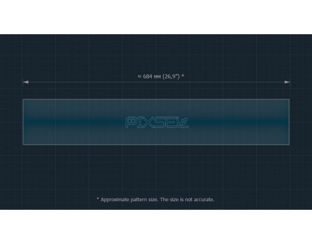 Захисне скло Pixsel на монітор IM LS6 - 27.3“ 2023 - (гібридне мат)