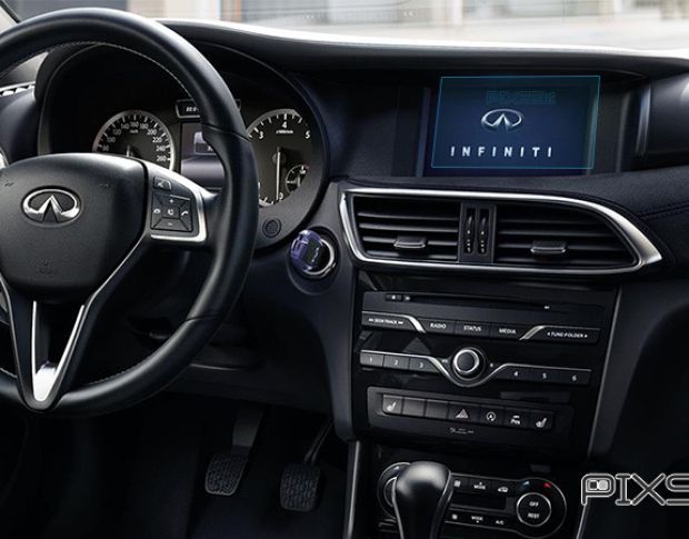 Захисне скло Pixsel на монітор INFINITI Q30 - 7“ 2016 - (гібридне глянець)