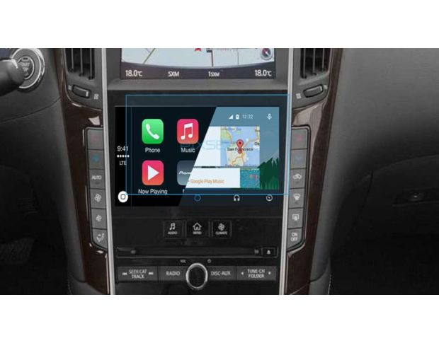Защитное стекло Pixsel на монитор INFINITI Q50 - 9“ 2018 - (гибридное мат)