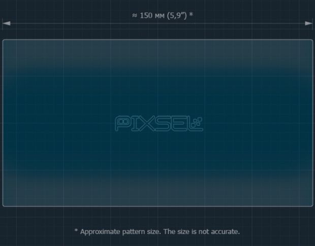 Захисне скло Pixsel на монітор JAC iev7L - 6.7“ 2019 - (гібридне мат)
