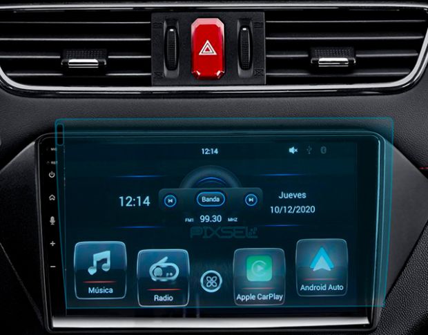 Захисне скло Pixsel на монітор JAC JS2 - 10.1“ 2021 - (гібридне мат)