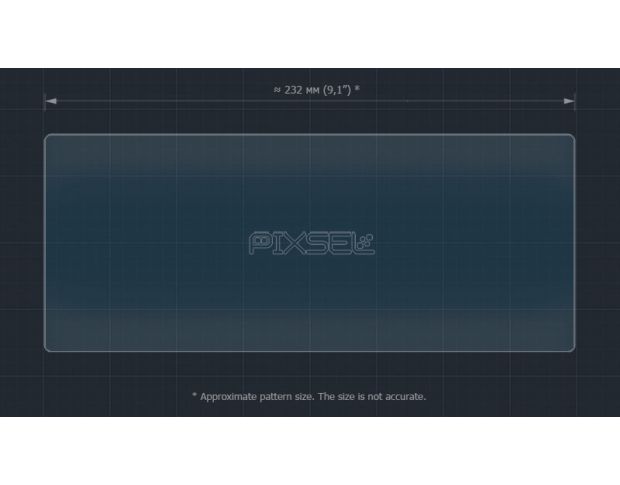 Захисне скло Pixsel на монітор JAGUAR F-PACE - 9.9“ 2016 - 2020 (гібридне глянець)
