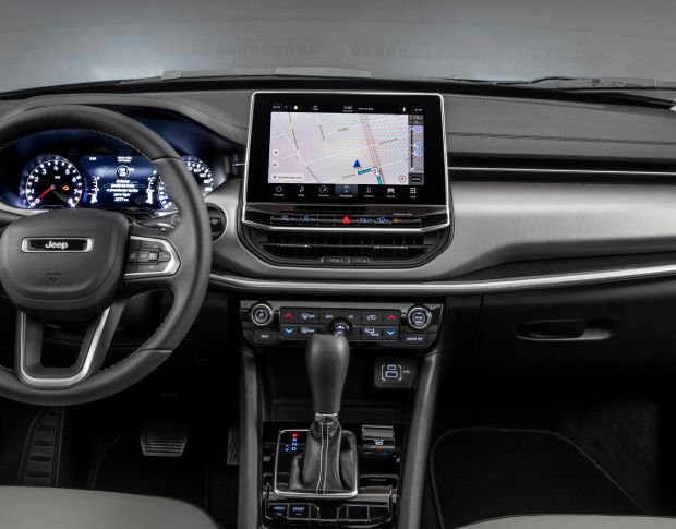 Защитное стекло Pixsel на монитор JEEP COMPASS - 12.5“ 2021 - (гибридное мат)