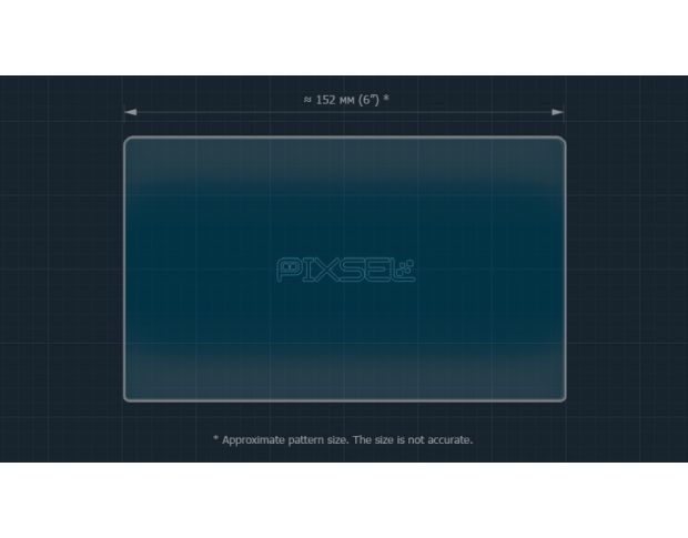 Захисне скло Pixsel на монітор JEEP COMPASS - 7“ 2017 - 2021 (гібридне глянець)