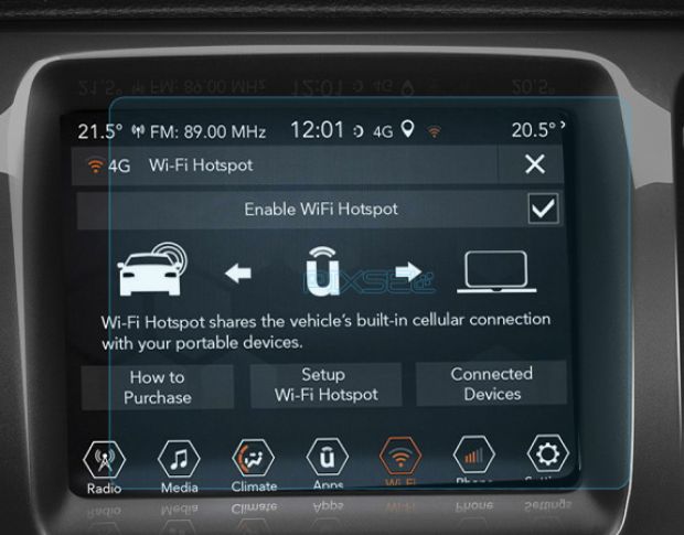 Захисне скло Pixsel на монітор JEEP COMPASS - 8.1“ 2017 - 2021 (гібридне мат)