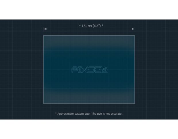 Захисне скло Pixsel на монітор JEEP GRAND CHEROKEE - 8.4“ 2013 - 2021 (гібридне глянець)
