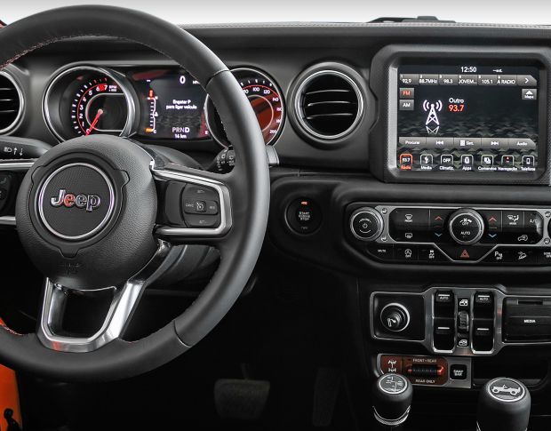Захисне скло Pixsel на монітор JEEP WRANGLER - 8.2“ 2018 - (гібридне глянець)