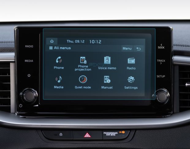 Захисне скло Pixsel на монітор KIA CEED - 9“ 2019 - (гібридне мат)