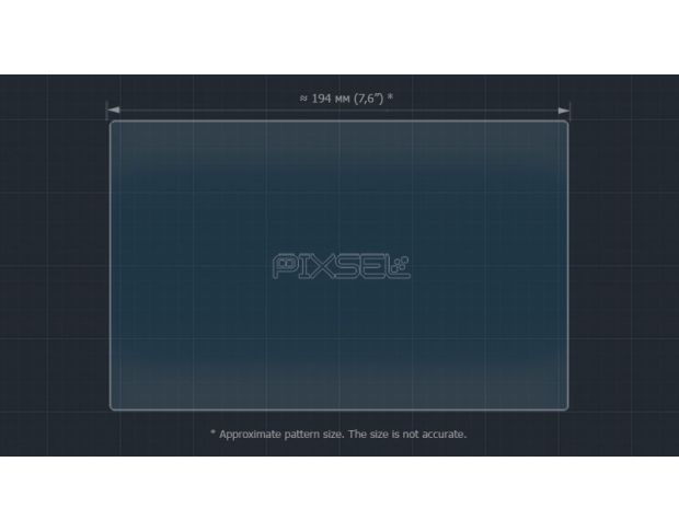 Захисне скло Pixsel на монітор KIA CEED - 9“ 2019 - (гібридне мат)