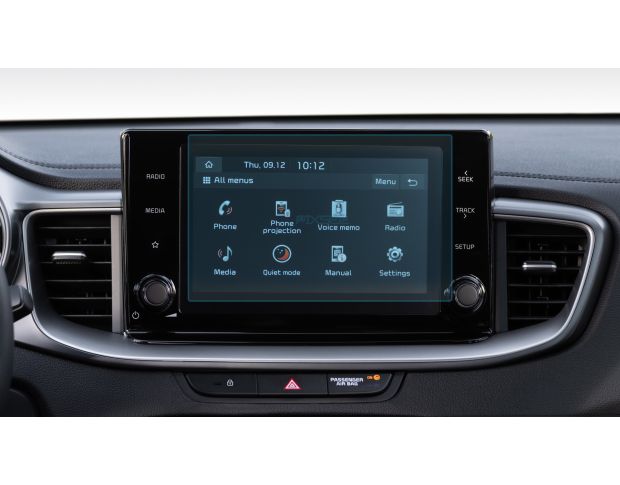 Захисне скло Pixsel на монітор KIA CEED - 9“ 2019 - (гібридне мат)