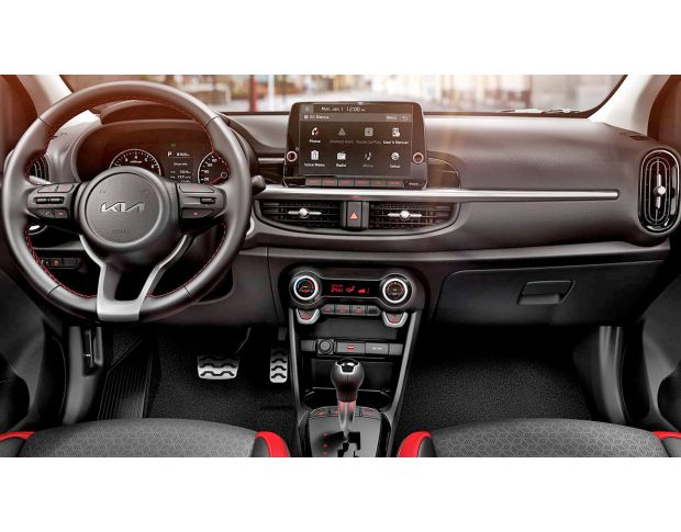 Захисне скло Pixsel на монітор KIA PICANTO 8.9“ 2020 - 2023 (гібридне глянець)
