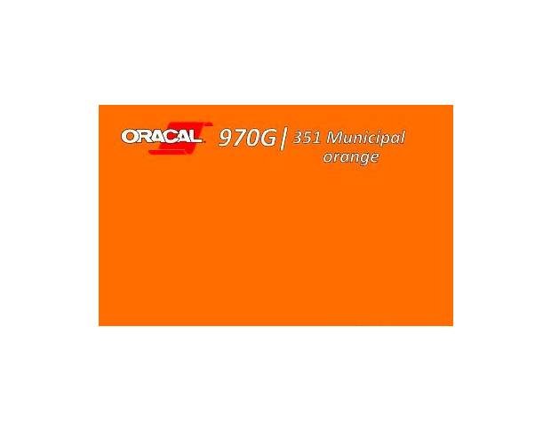Oracal 970 Municipal Orange Gloss 351 1.524 m