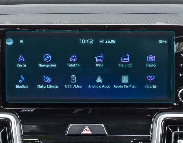 Захисне скло Pixsel на монітор KIA SORENTO 10.9“ 2020 - 2023 (гібридне глянець)