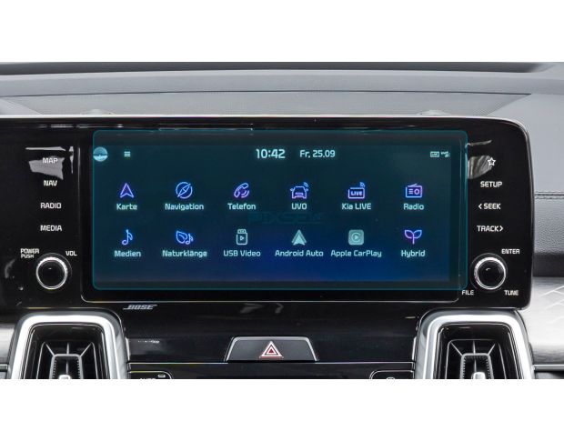 Захисне скло Pixsel на монітор KIA SORENTO 10.9“ 2020 - 2023 (гібридне глянець)