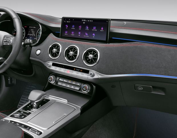 Захисне скло Pixsel на монітор KIA STINGER - 11.2“ 2021 - (гібридне глянець)