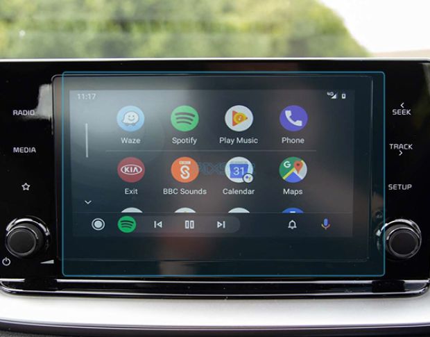 Захисне скло Pixsel на монітор KIA XCEED - 9“ 2019 - (гібридне глянець)