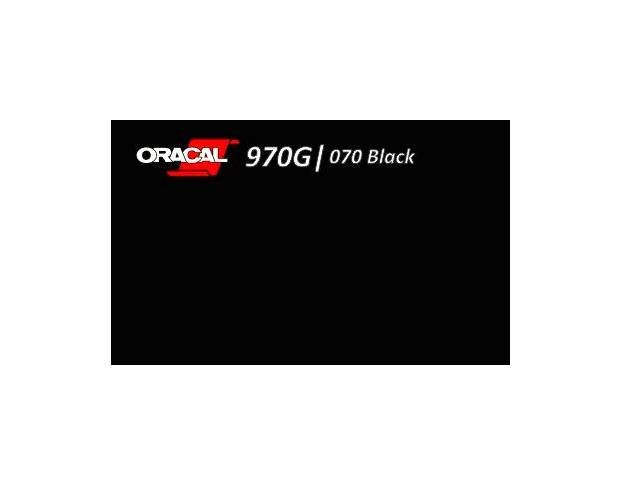 Oracal 970 Black Gloss 070 RA 1.524 m