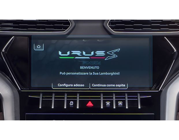 Захисне скло Pixsel на монітор LAMBORGHINI URUS - 10.2“ 2018 - 2023 (гібридне глянець)