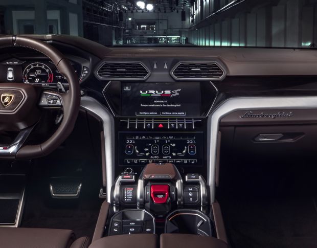 Захисне скло Pixsel на монітор LAMBORGHINI URUS - 10.2“ 2018 - 2023 (гібридне глянець)