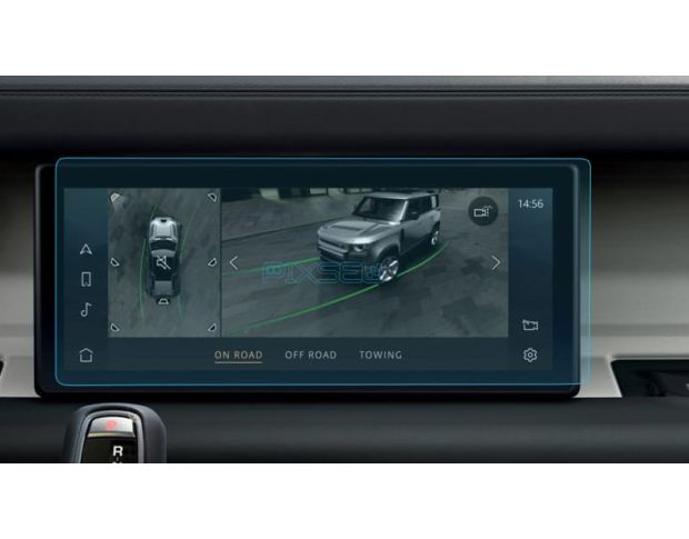 Захисне скло Pixsel на монітор LAND ROVER Defender - 11.4“ 2020 - (гібридне глянець)