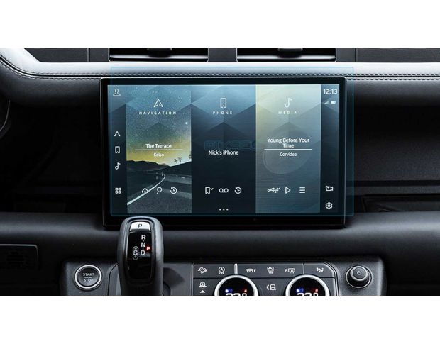 Захисне скло Pixsel на монітор LAND ROVER Defender - 12.1“ 2020 - (гібридне глянець)