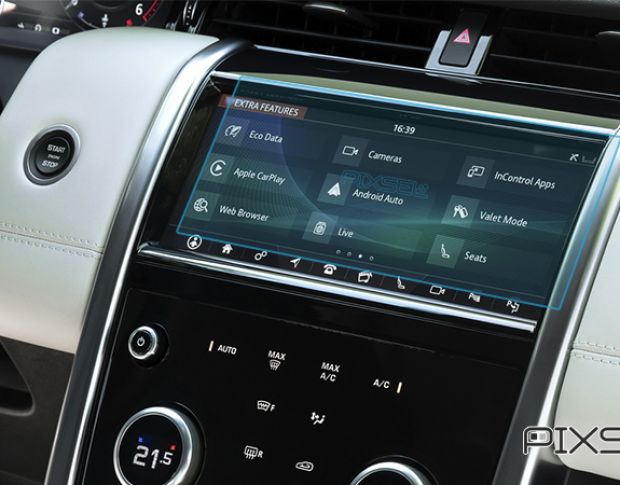 Захисне скло Pixsel на монітор LAND ROVER DISCOVERY SPORT - 9.6“ 2019 - 2022 (гібридне глянець)