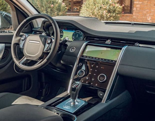 Захисне скло Pixsel на монітор LAND ROVER DISCOVERY SPORT - 9.6“ 2022 - (гібридне мат)