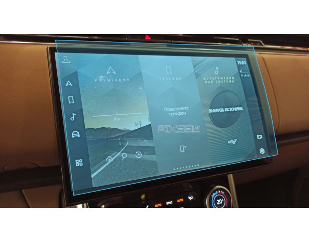 Захисне скло Pixsel на монітор LAND ROVER RANGE ROVER - 13.8“ 2022 - (гібридне глянець)