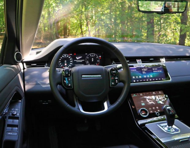 Защитное стекло Pixsel на монитор LAND ROVER RANGE ROVER EVOQUE - 11.7“ 2019 - 2023 (гибридное глянец)