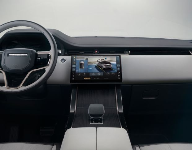 Защитное стекло Pixsel на монитор LAND ROVER RANGE ROVER EVOQUE - 12.1“ 2023 - (гибридное мат)