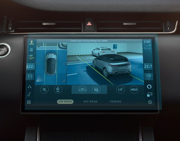Защитное стекло Pixsel на монитор LAND ROVER RANGE ROVER EVOQUE - 12.1“ 2023 - (гибридное мат)