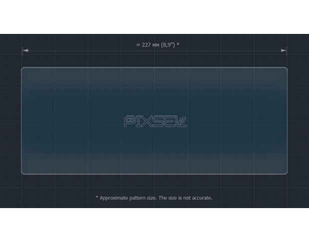 Захисне скло Pixsel на монітор LAND ROVER RANGE ROVER EVOQUE - 9.6“ 2019 - 2023 (гібридне глянець)