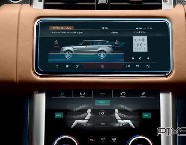 Захисне скло Pixsel на монітор LAND ROVER RANGE ROVER SPORT - 11.7“ 2018 - 2021 (гібридне глянець)