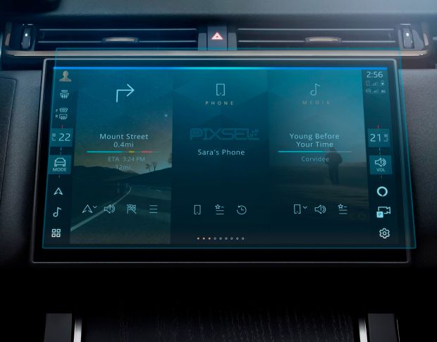 Захисне скло Pixsel на монітор LAND ROVER RANGE ROVER VELAR - 12.1“ 2023 - (гібридне мат)