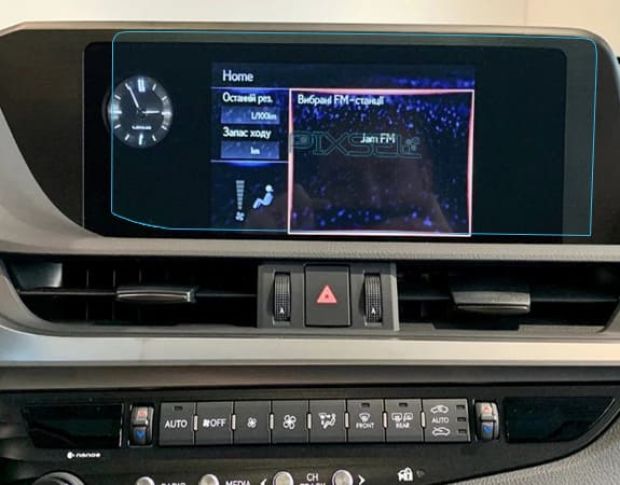 Захисне скло Pixsel на монітор LEXUS ES - 13.3“ 2019 - 2021 (гібридне глянець)