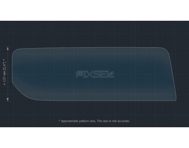 Захисне скло Pixsel на монітор LEXUS ES - 17.3“ 2022 - (гібридне мат)