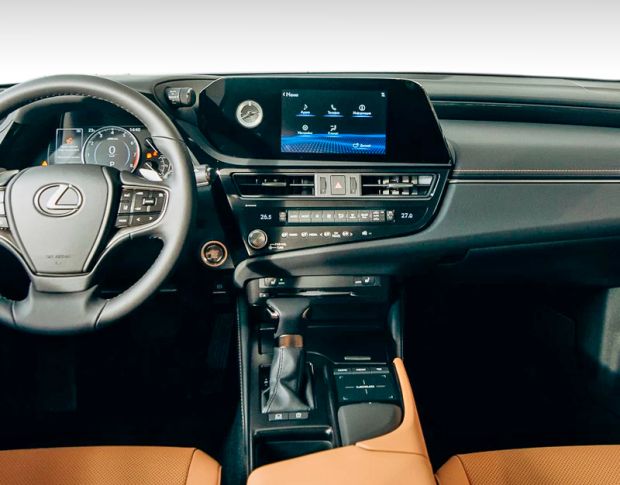 Захисне скло Pixsel на монітор LEXUS ES - 17.4“ 2022 - (гібридне глянець)