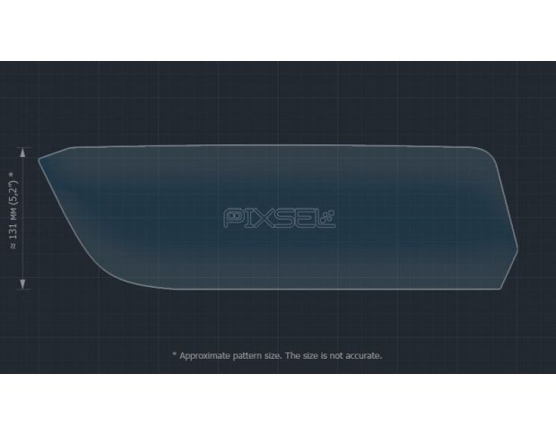Защитное стекло Pixsel на монитор LEXUS ES - 17.9“ 2019 - 2021 (гибридное глянец)