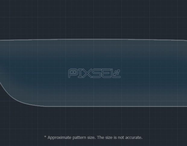 Защитное стекло Pixsel на монитор LEXUS ES - 17.9“ 2019 - 2021 (гибридное глянец)
