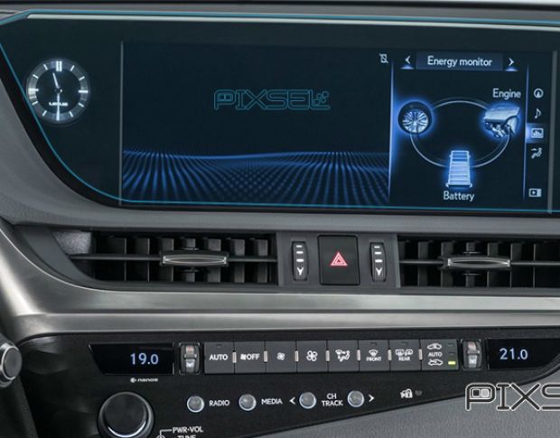 Захисне скло Pixsel на монітор LEXUS ES - 17.9“ 2019 - 2021 (гібридне мат)